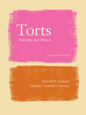 cover image of Torts